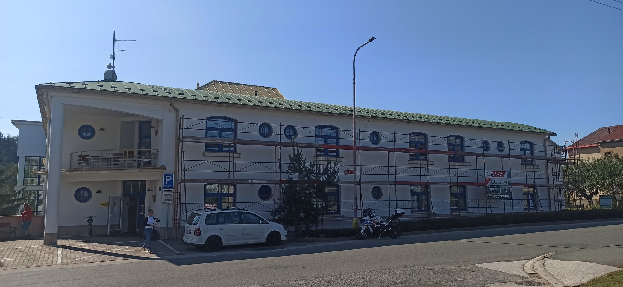 Renovace fasády Hospic Červený Kostelec (2)